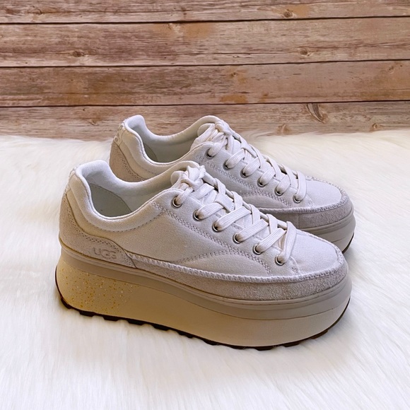 UGG Shoes - UGG Women’s Marin Lace Platform Canvas Sneakers